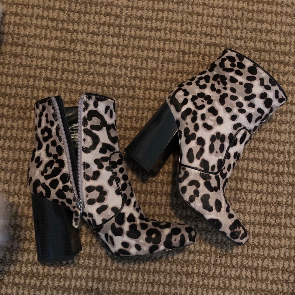 Nine West Cheetah Boots